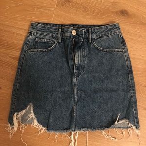 3x1 Denim Designer Mini Skirt